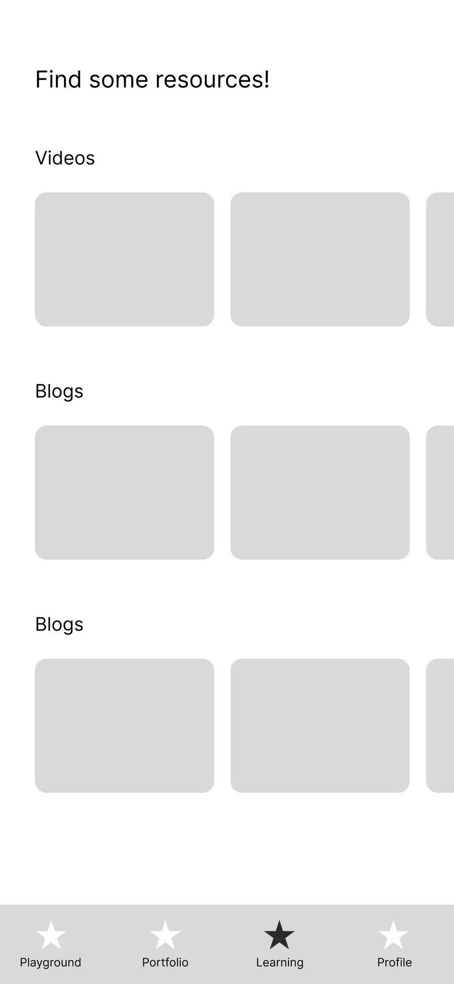 Learning resources