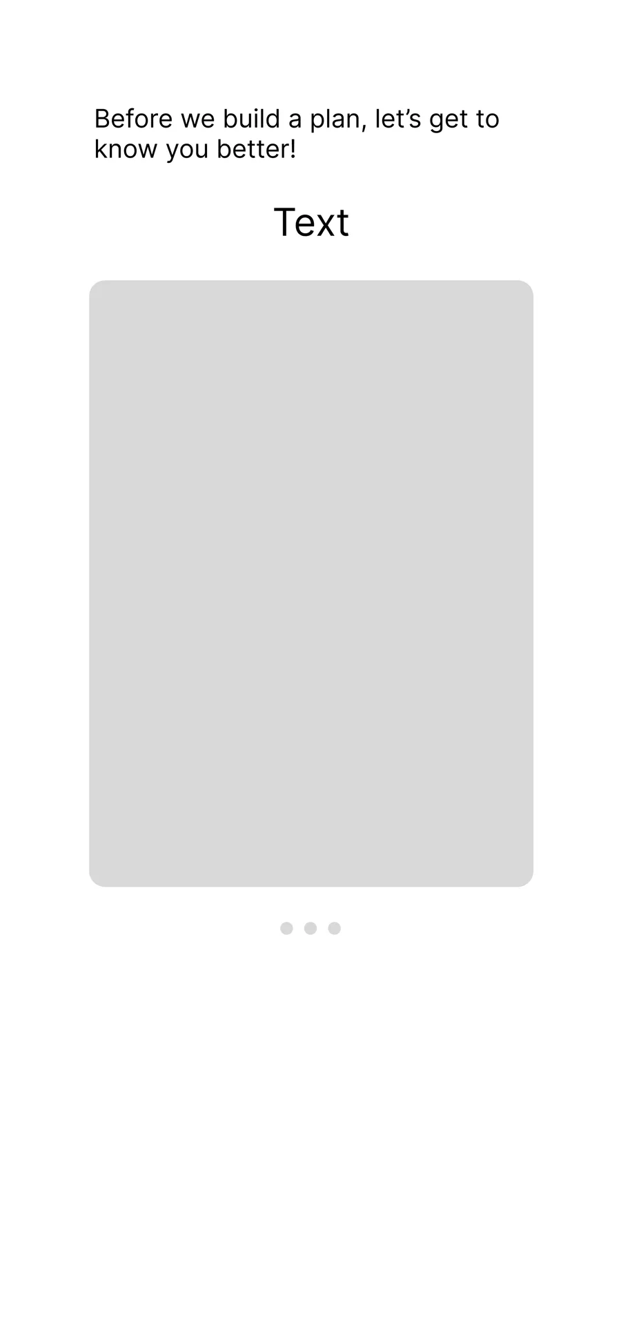 Onboarding walkthrough